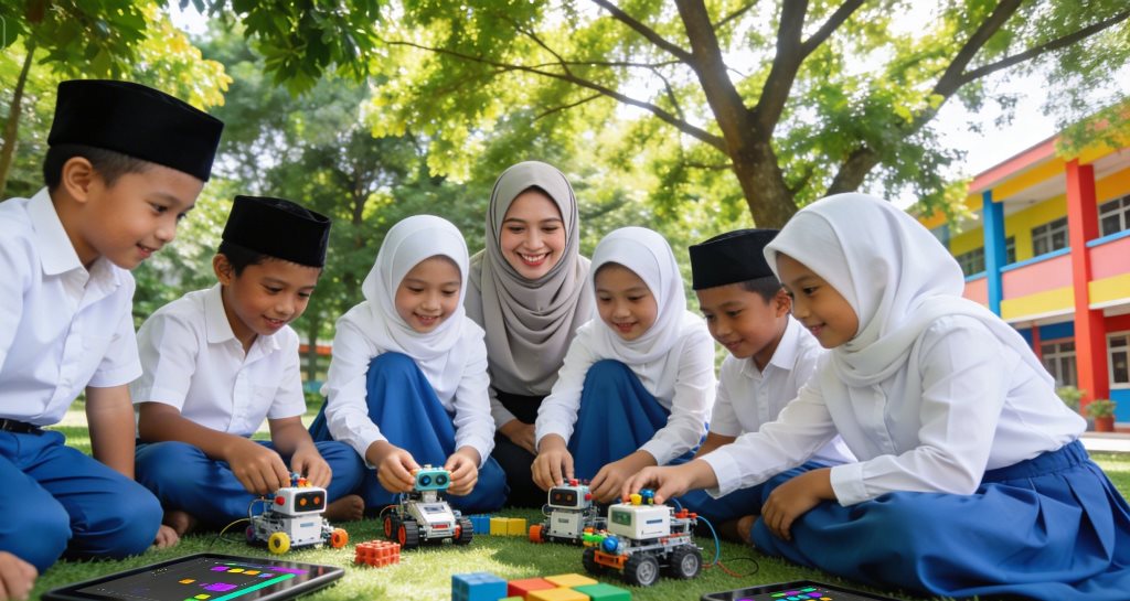 Proram Ekstrakulikuler Coding Robotika dan AI